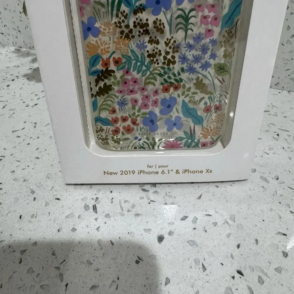 Rifle Paper Co. Meadow case iPhone 6.1 10 Ft Drop Protection